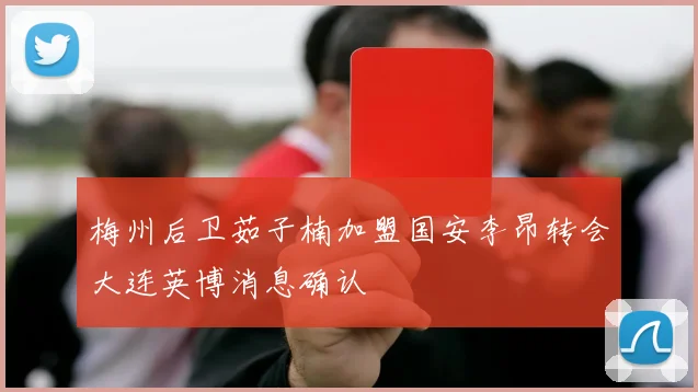 梅州后卫茹子楠加盟国安李昂转会大连英博消息确认