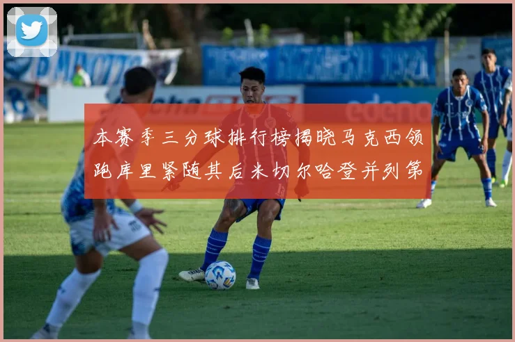 本赛季三分球排行榜揭晓马克西领跑库里紧随其后米切尔哈登并列第四